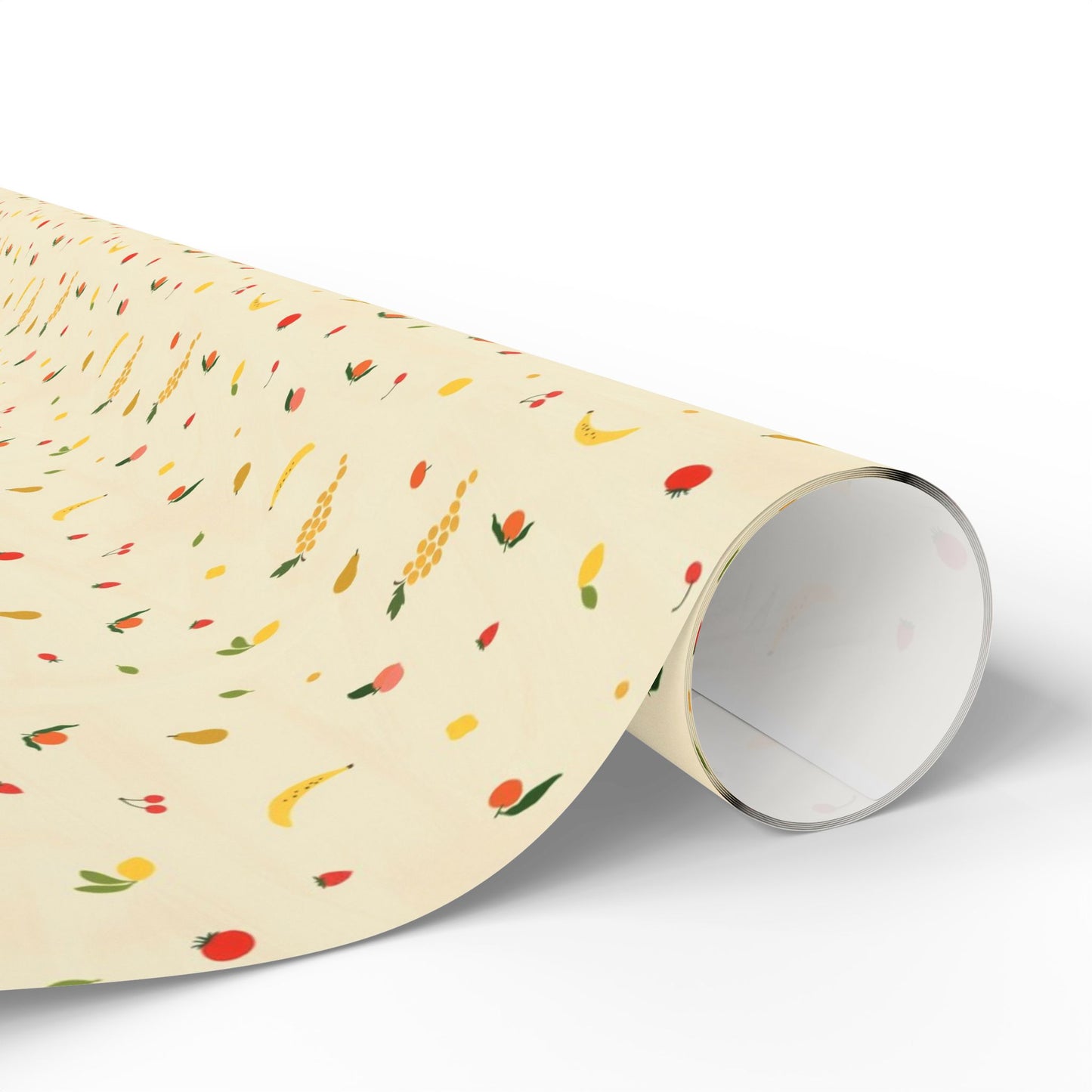 Petit Fruits Wrapping Paper | Festive Holiday Gift Wrap