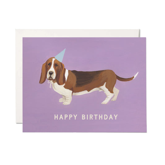 Birthday Pups Basset Hound